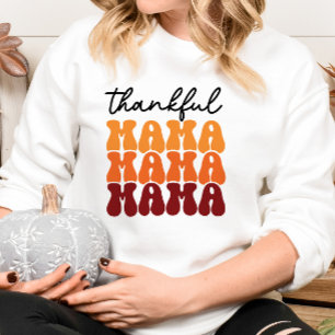 SWEATSHIRT AUTOMNE THÈME SUPER MERCI MAMA