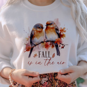 SWEATSHIRT AUTOMNE TOMBE À THÈME DANS LES OISEAUX AÉRIENS