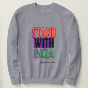 Sweatshirt Avec Gaza, Ce Ne Sont Pas Des Chiffres Génocide À 