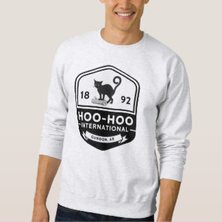 Sweatshirt avec logo de chat vintage