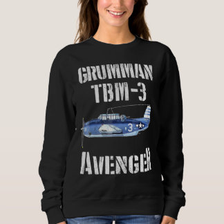 Sweatshirt Avenger militaire Grumman Tbm 3 de la Seconde Guer