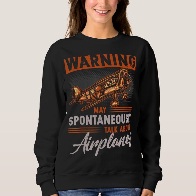 Sweatshirt Avion Avion Avion Avion Avion Avion Avion Avion Av (Devant)