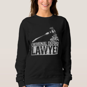 Sweatshirt Avocat de la défense criminelle