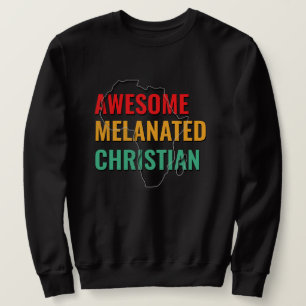 Sweatshirt Awesome Melané chrétien