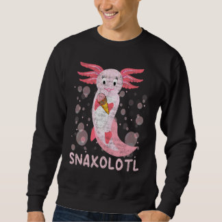 Sweatshirt Axolotl Animaux Farcis Et Snacks