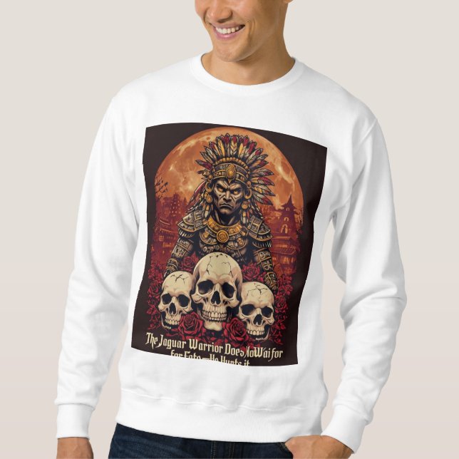 Sweatshirt Aztec Jaguar (Devant)
