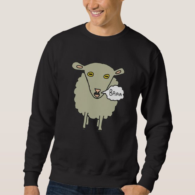 Sweatshirt Baa Sheep (Devant)