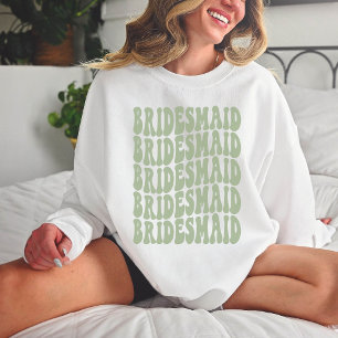 Sweatshirt Bachelorette personnalisée cadeau de femme de ména