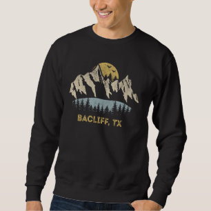 Sweatshirt Bacliff Texas Mountain Sunset Sunrise TX