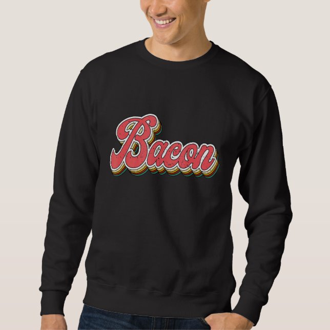 Sweatshirt Bacon simple (Devant)