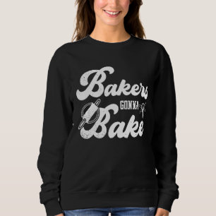 Sweatshirt Bakers Gonna Bake Chef Casquette Cupcake Four Flou