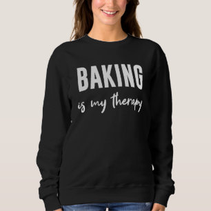 Sweatshirt Baking Baker La Cuisine De Biscuits Est Mon Thérap
