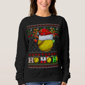 Sweatshirt Bal de balle molle amusant Jeu d'arbre lumières la