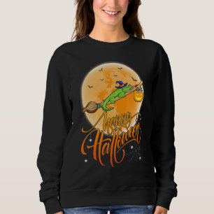 Sweatshirt Balade en crocodile sorcière fusil de chasse Vinta