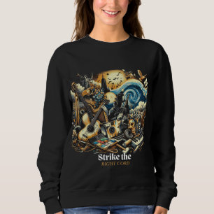 Sweatshirt Balayer le bon cordon Musical