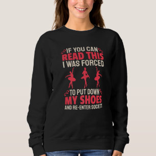 Sweatshirt Ballet Musique Danse Classique Danse Chaussures Ba