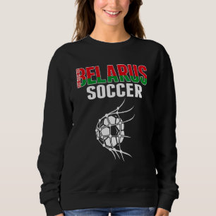Sweatshirt Ballon de football biélorusse dans le filet  Suppo