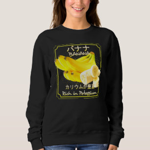 Sweatshirt Banana Vegan Fruits Et Légumes Sains