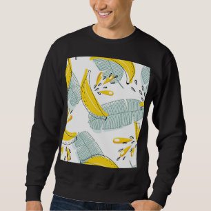 Sweatshirt Bananes juteuses Motif Vintage