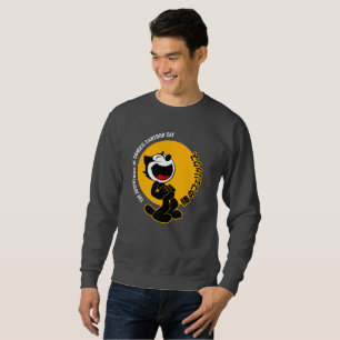Sweatshirt Bande dessinée chat   Hommes