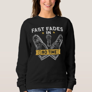 Sweatshirt Barbier De Temps De Rasage Pour Les Hommes Portés