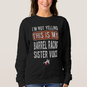 Sweatshirt Baril Racing Soeur Voix Baril Racing Sis