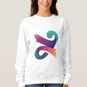 Sweatshirt Base graphique des femmes à main