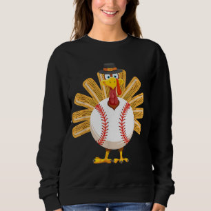 Sweatshirt Baseball Turquie Thanksgiving pour les garçons Tod