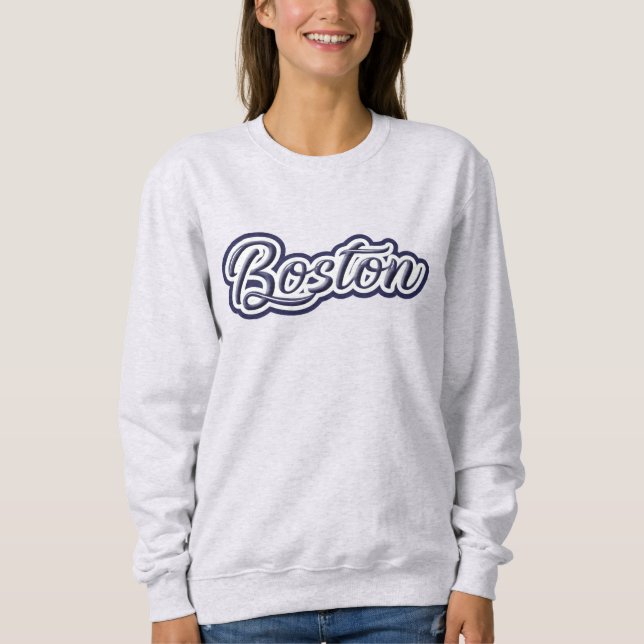 Sweatshirt basique pour femmes (Devant)