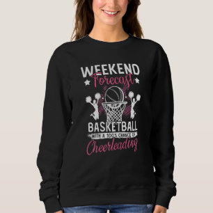 Sweatshirt Basketball Cheer Graphic Femmes Pom-pom girl