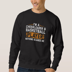 Sweatshirt Basketball Cheer Graphic Femmes Pom-pom girl