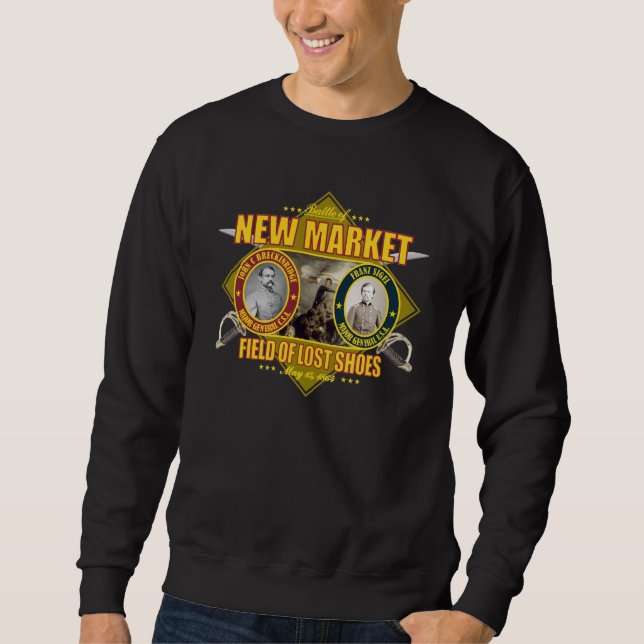Sweatshirt Bataille du nouveau marché (Devant)
