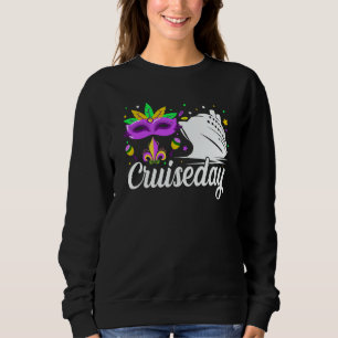 Sweatshirt Bateau de la parade des célébrations de Mardi Gras