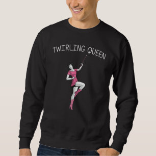 Sweatshirt Bâton de majorette cool pour femmes et jeunes fill