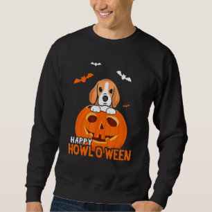 Sweatshirt Beagle Chien Citrouille Halloween Costume Jack O L