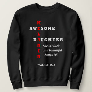 Sweatshirt BEAU MELANIN FILLE Christian