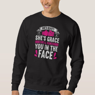 Sweatshirt Beauté Vous Punch Dans La Boîte À Visage Gants Box