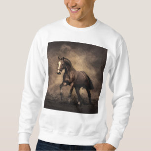 Sweatshirt Beautiful horse throw pillow