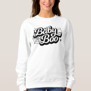 Sweatshirt Bébé Boo Halloween Femmes de base