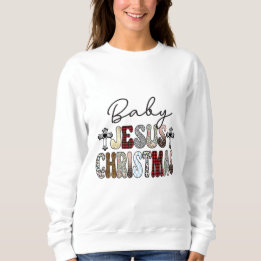 Sweatshirt Bébé Jésus Noël