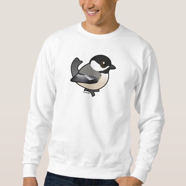 Sweatshirt Bécasseau à cou noir (Devant)
