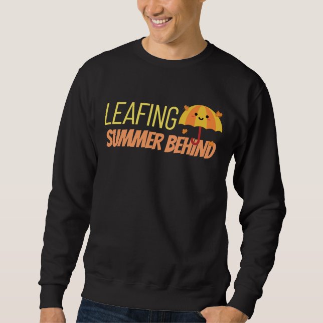 Sweatshirt Behind Leafing (Devant)