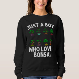 Sweatshirt Bel arbre Bonsaï pour garçons Enfants Plante Dame 
