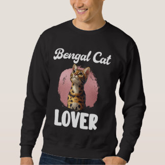 Sweatshirt BENGAL AMOUREUX DES CHATS Bengale Propriétaire du