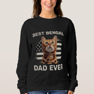 Sweatshirt Bengale Chat BEST BENGAL CHAT DAD JAMAIS drôle Ben