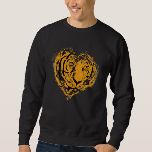 Sweatshirt Bengale Tigre Wild Chat Animal Pour Hommes Femmes