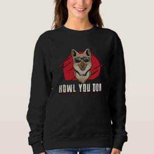 Sweatshirt Berger allemand Comment vous faites Chien Vintage
