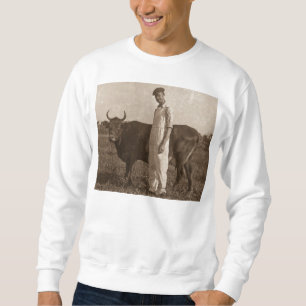 Sweatshirt Bessie l'agriculteur de cru de vache