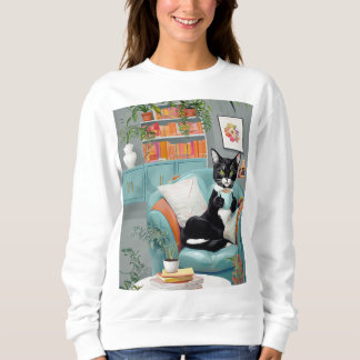 Sweatshirt Best Life Cat