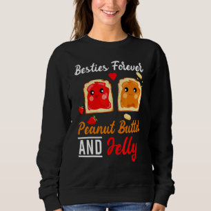 Sweatshirt Besties Pour Jamais Beurre D'Arachide Et Jelly Mei